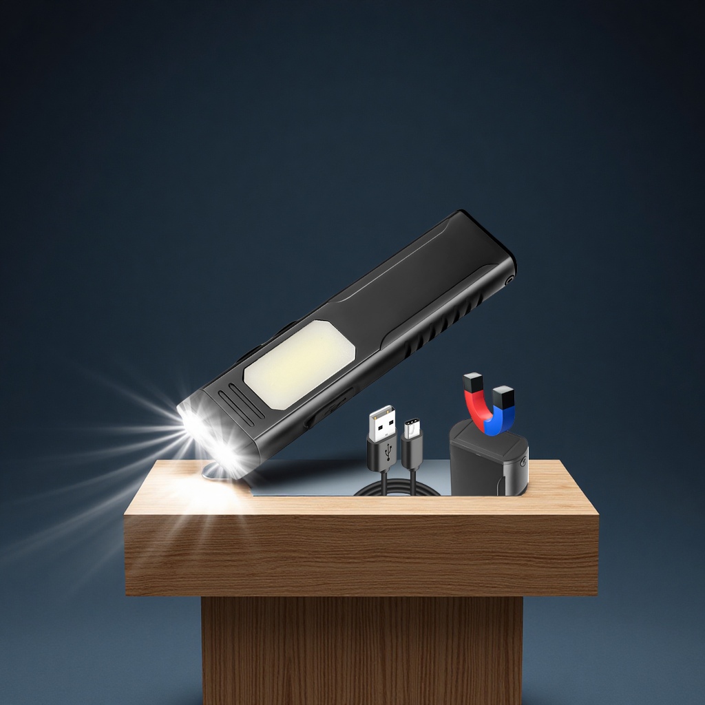 مصابيح مصباح يدوي محمول مزود بمغناطيس قوي من طراز UBLD يعمل على شحن حن USB متعددة الوظائف عبر الحدود Application Scenario