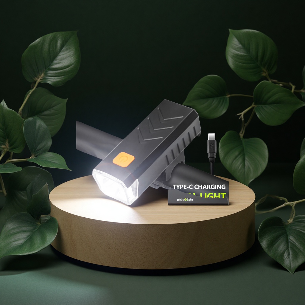 New cross-border mini cycling light, outdoor night cycling light, four-speed adjustment, USB charging, portable fixed flashlight, cycling lighting lamp