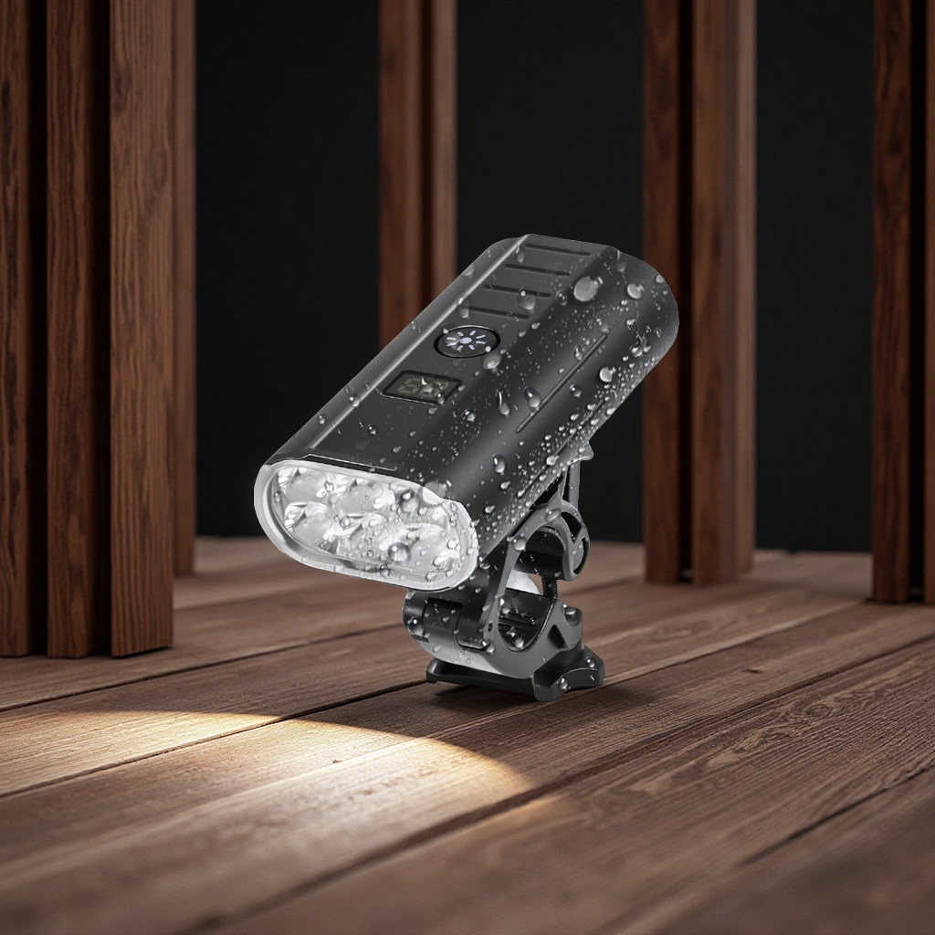 XTE cross border nueva luz de bicicleta de montaña construido en batería de alta capacidad soporte de salida USB super brillante noche paseo en la carretera luz de paseo fijo linterna noche Application Scenario