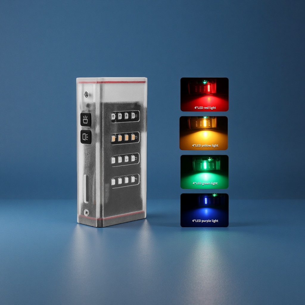 Cross-border new arrival LED multifuncional multi-fuente de luz carcasa fluorescente pantalla digital luz de trabajo con imán de soporte de salida linterna multi-propósito iluminación artefacto details Picture