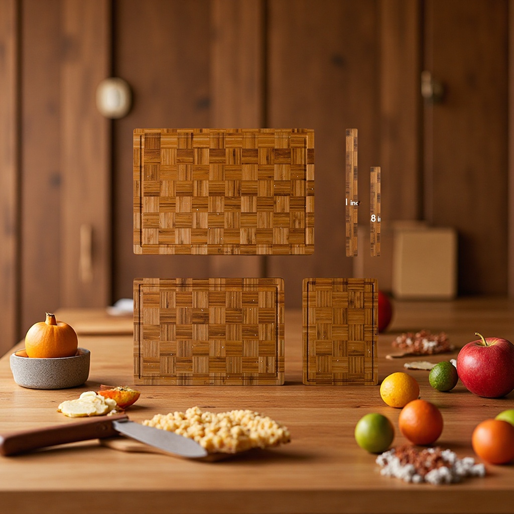 Multi-functional kitchen fruit cutting and splicing board, household square cutting board, cutting board combination splicing board, practical and durable details Picture