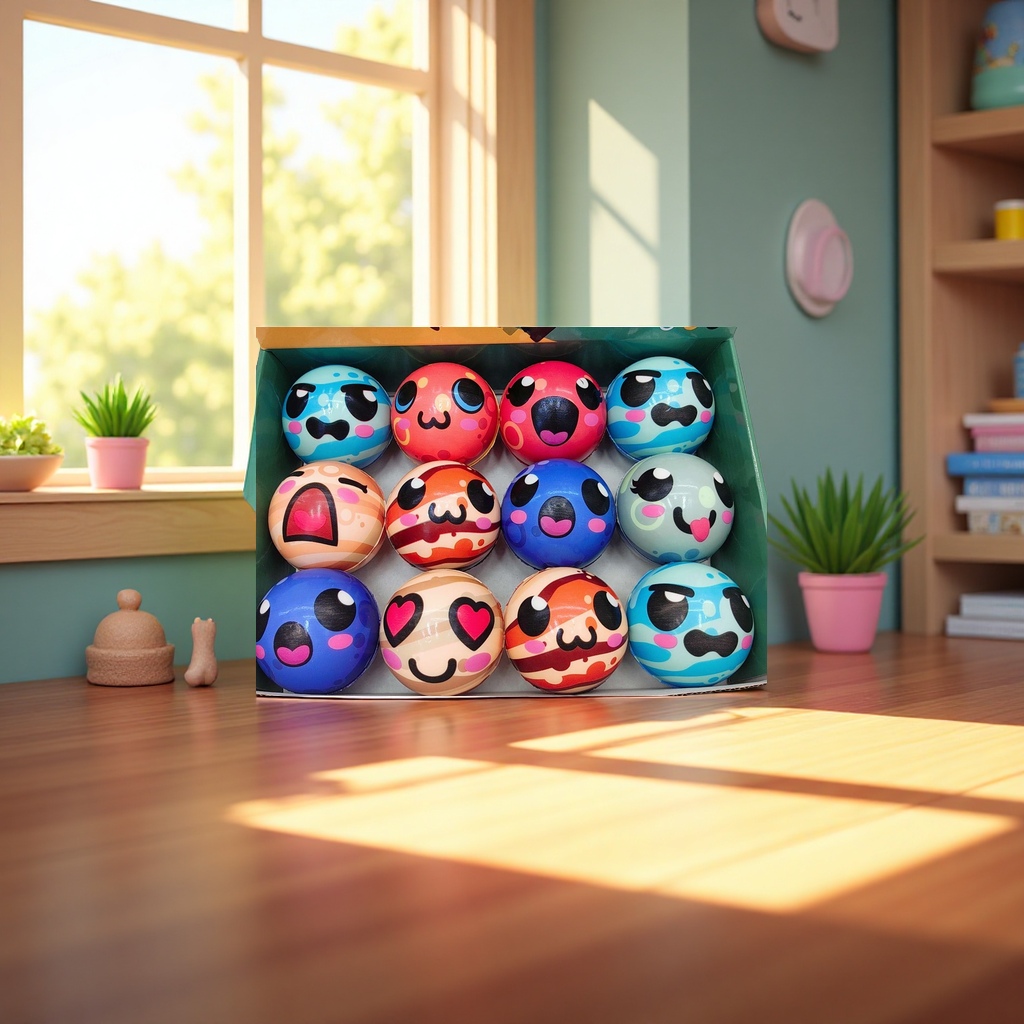 PU海绵球 软乎乎的，一捏就爱上