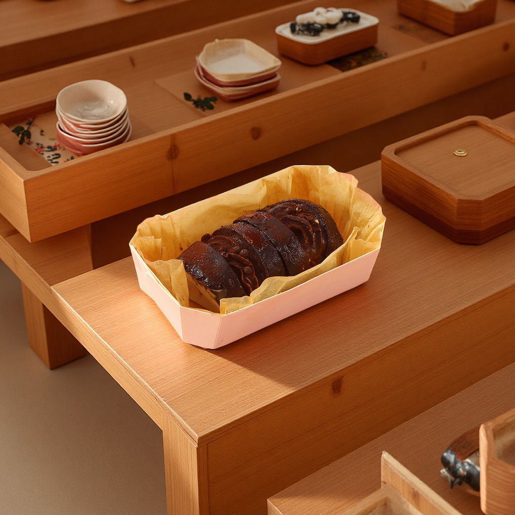 一次性餐盒实物图