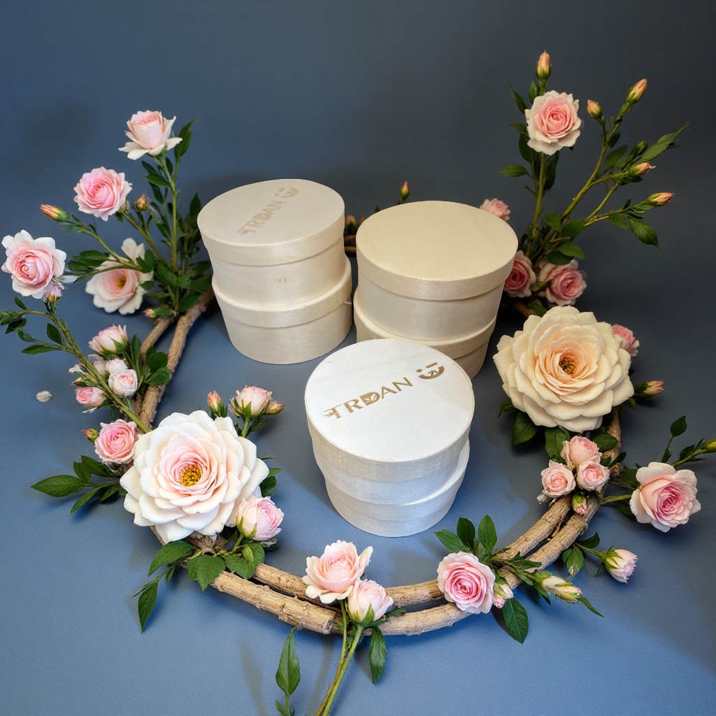 The Basque cheesecake bamboo and wood box tiramisu souvenir box was once beautifully packaged by baking details Picture