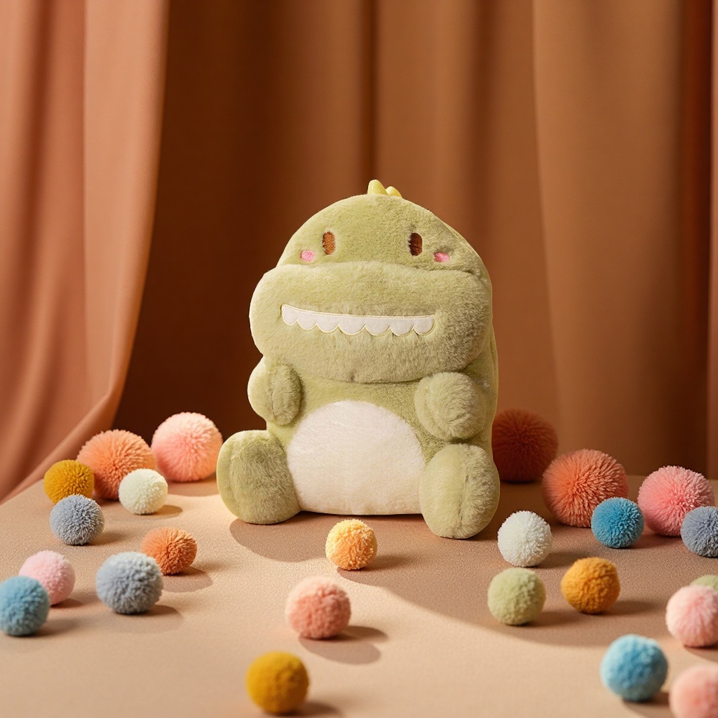 Cartoon animal embroidery warm hand pillow, multi-functional plush cushion blanket, three-in-one warm hand pillow, pillow quilt, suitable for winter casual home Item Picture