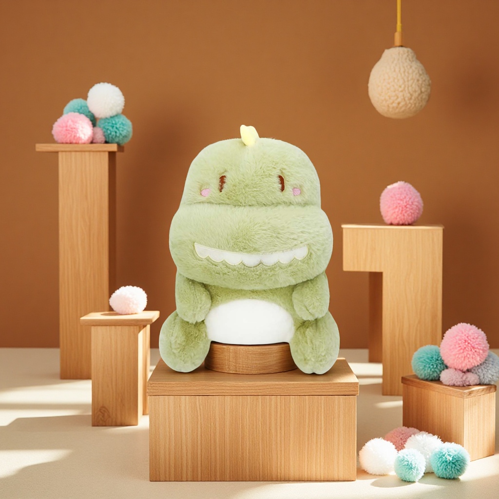 Cartoon animal embroidery warm hand pillow, multi-functional plush cushion blanket, three-in-one warm hand pillow, pillow quilt, suitable for winter casual home Application Scenario