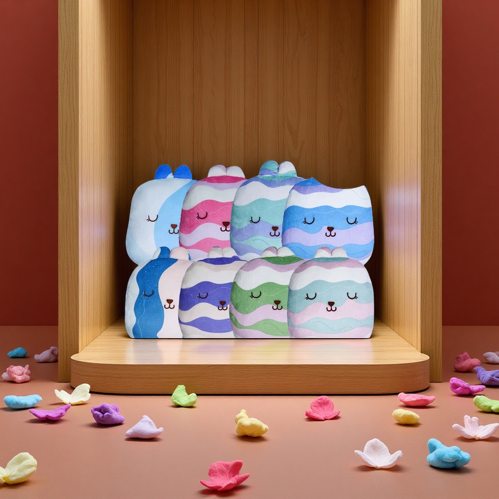 Warm hand pillow blanket, flannel three-in-one, plush rabbit doll pillow, plush doll, multi-functional warm cushion