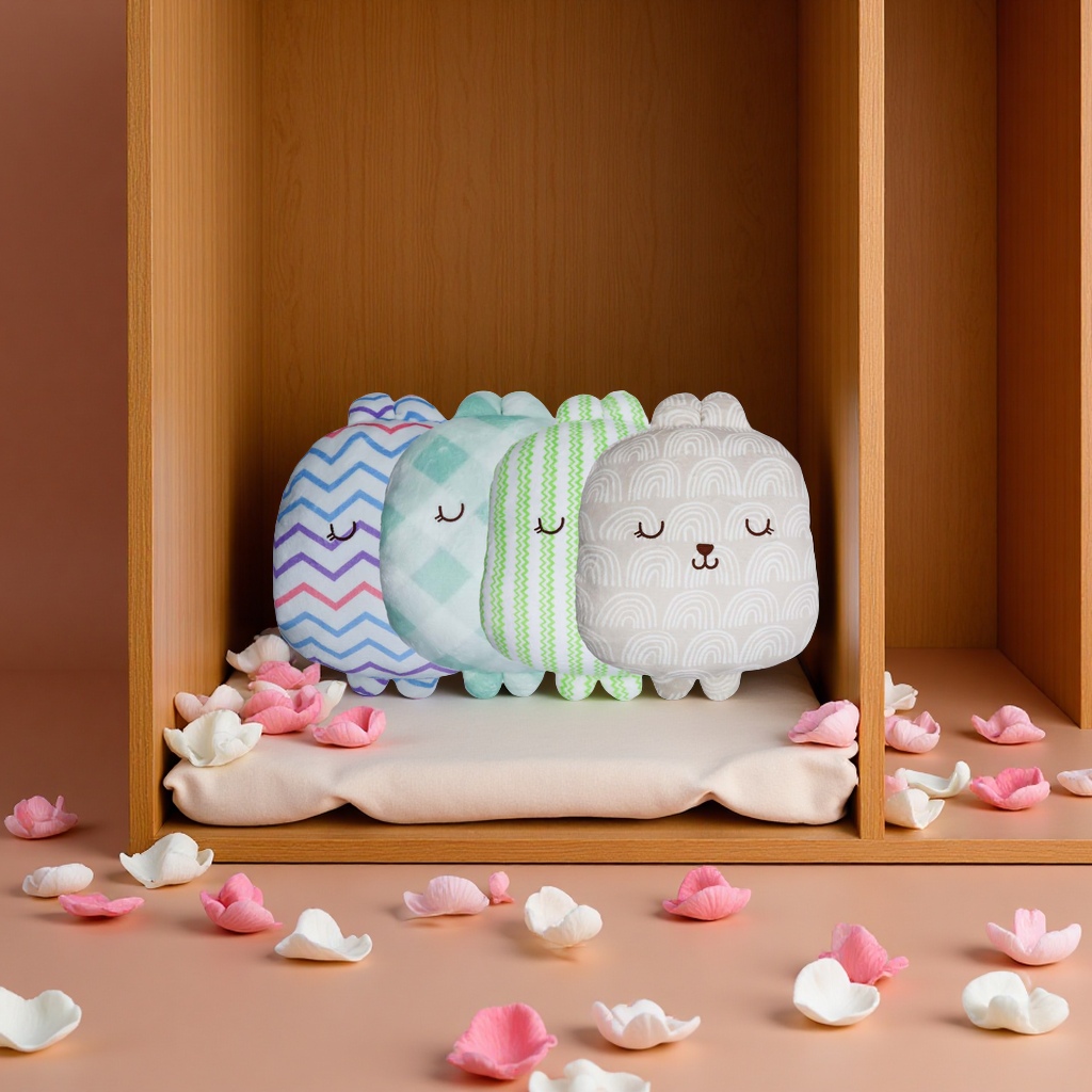 Warm hand pillow blanket, flannel three-in-one, plush rabbit doll pillow, plush doll, multi-functional warm cushion details Picture