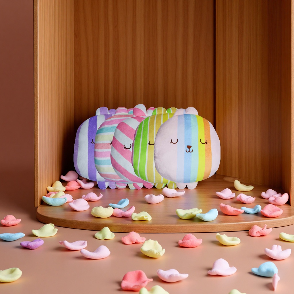 Warm hand pillow blanket, flannel three-in-one, plush rabbit doll pillow, plush doll, multi-functional warm cushion Application Scenario