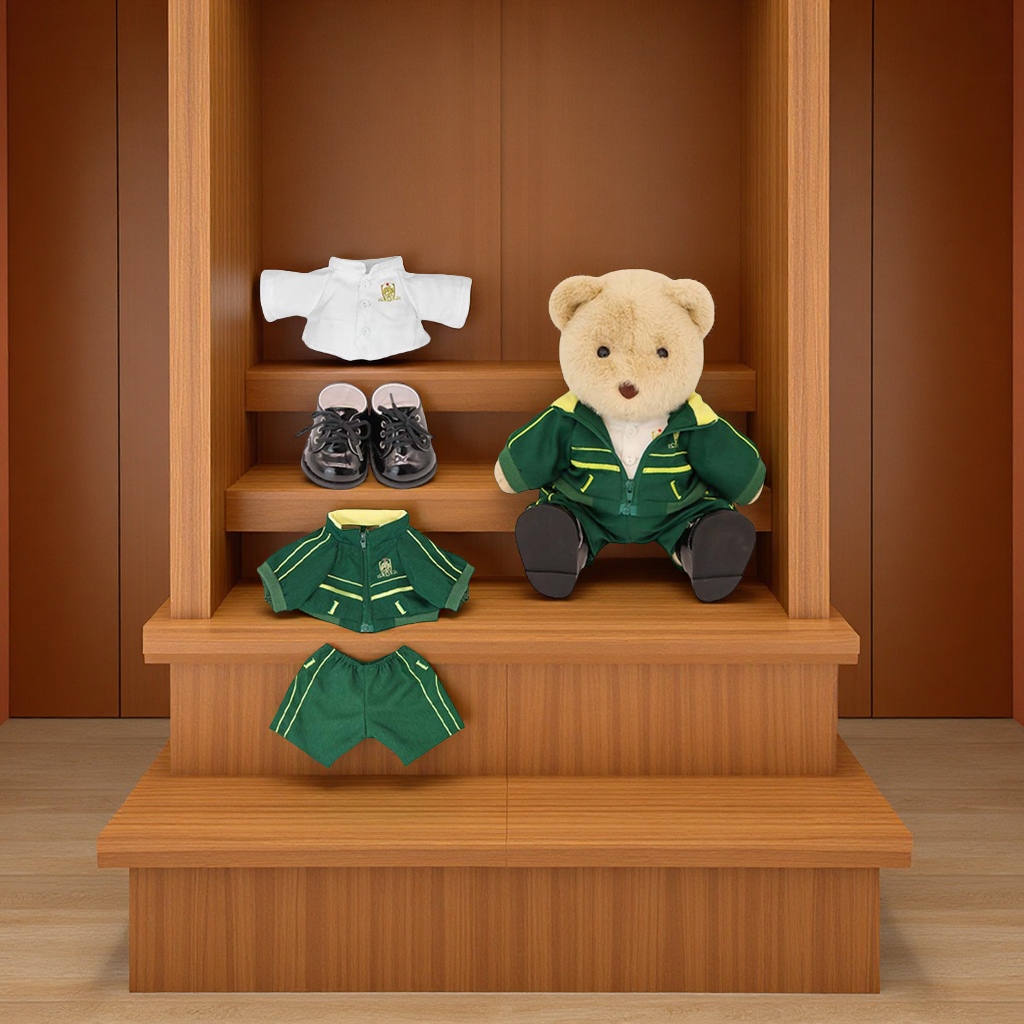 Graduation school uniform bear custom plush toy doll gifts, pictures and samples provided, dressing bear dolls, plush dolls, dolls Application Scenario