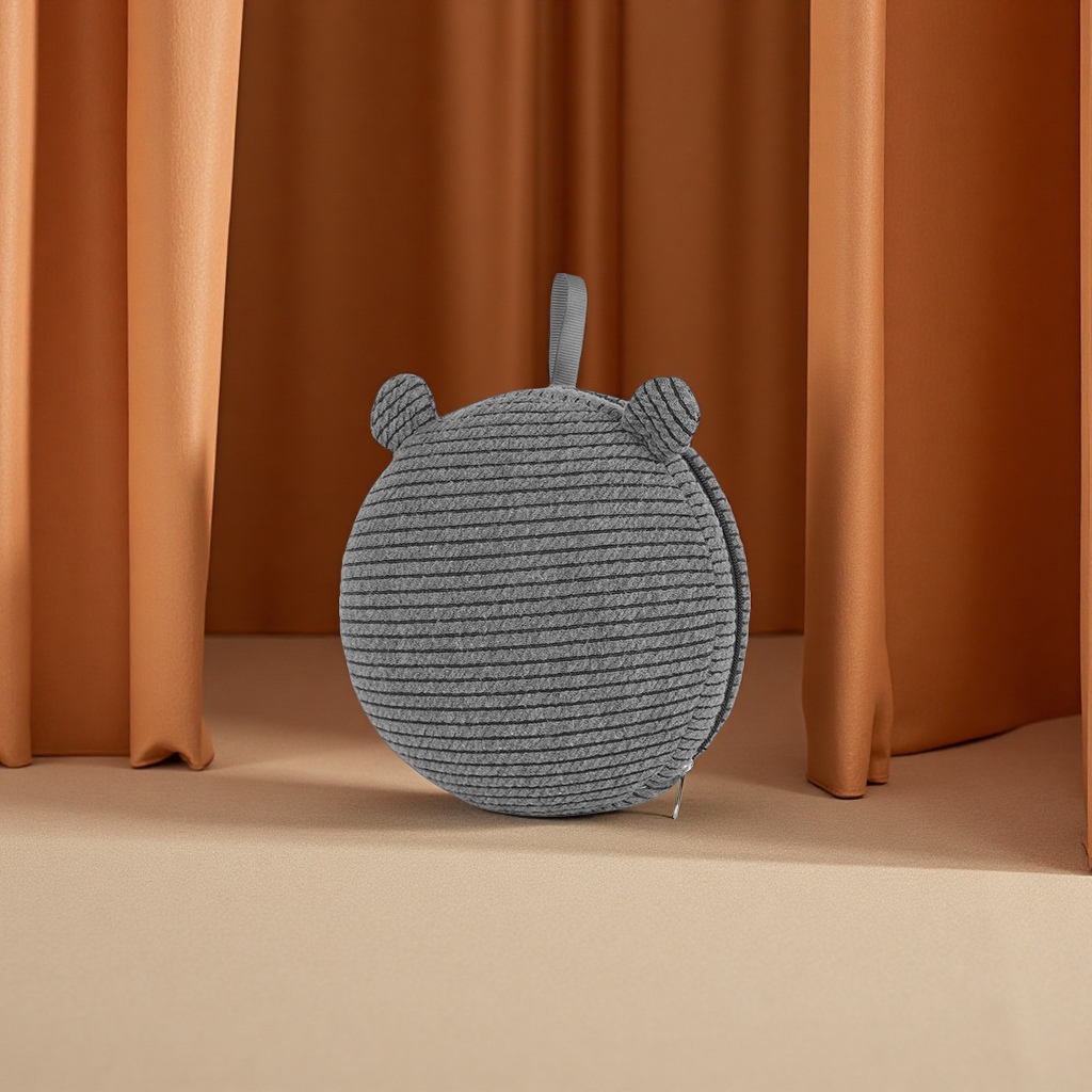 Cross-border multi-functional eye mask and neck pillow sleep wonder 2-in-one cartoon cute storage eye mask and neck pillow set Item Picture