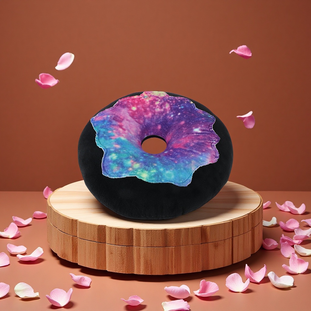 There are multiple types of plush cushions, irregular-shaped doughnut printed embroidered figurines, dolls, and soft cushions to choose from Specification image