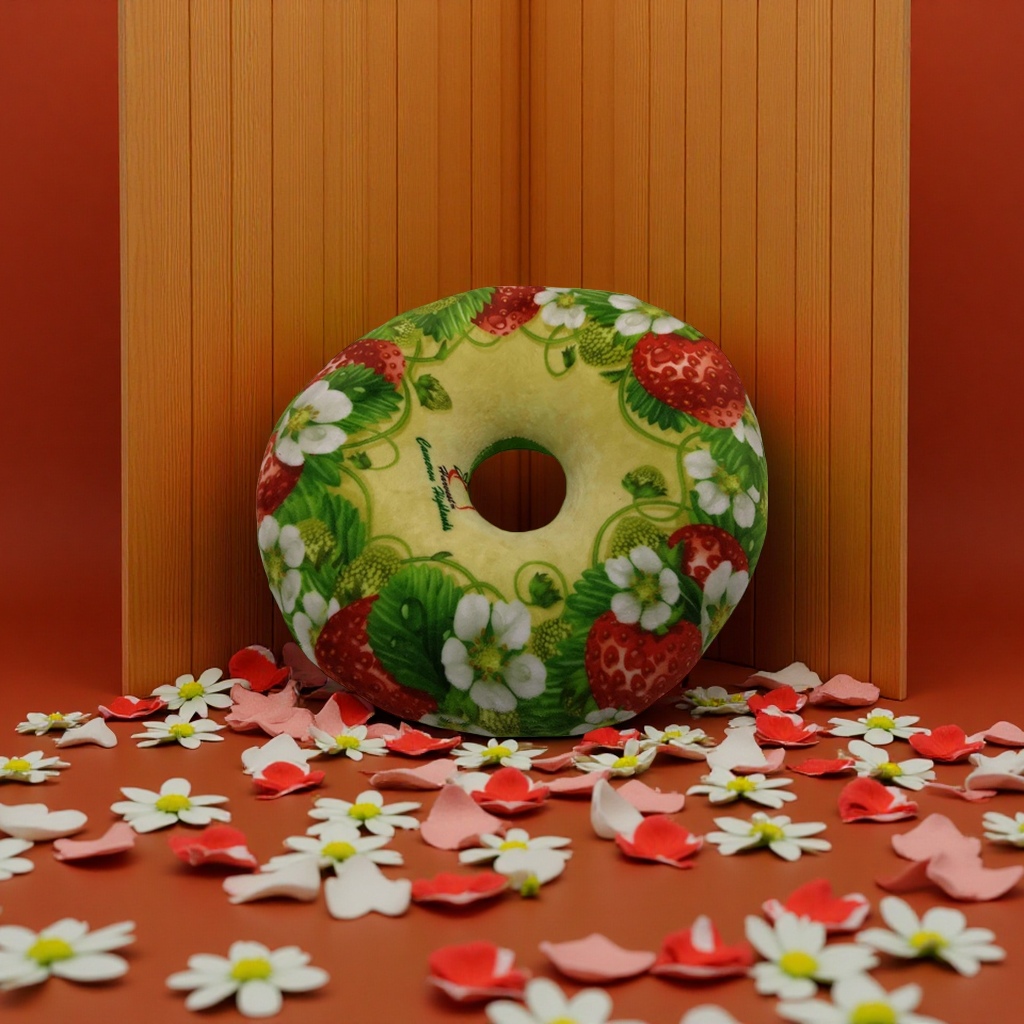 There are multiple types of plush cushions, irregular-shaped doughnut printed embroidered figurines, dolls, and soft cushions to choose from Item Picture