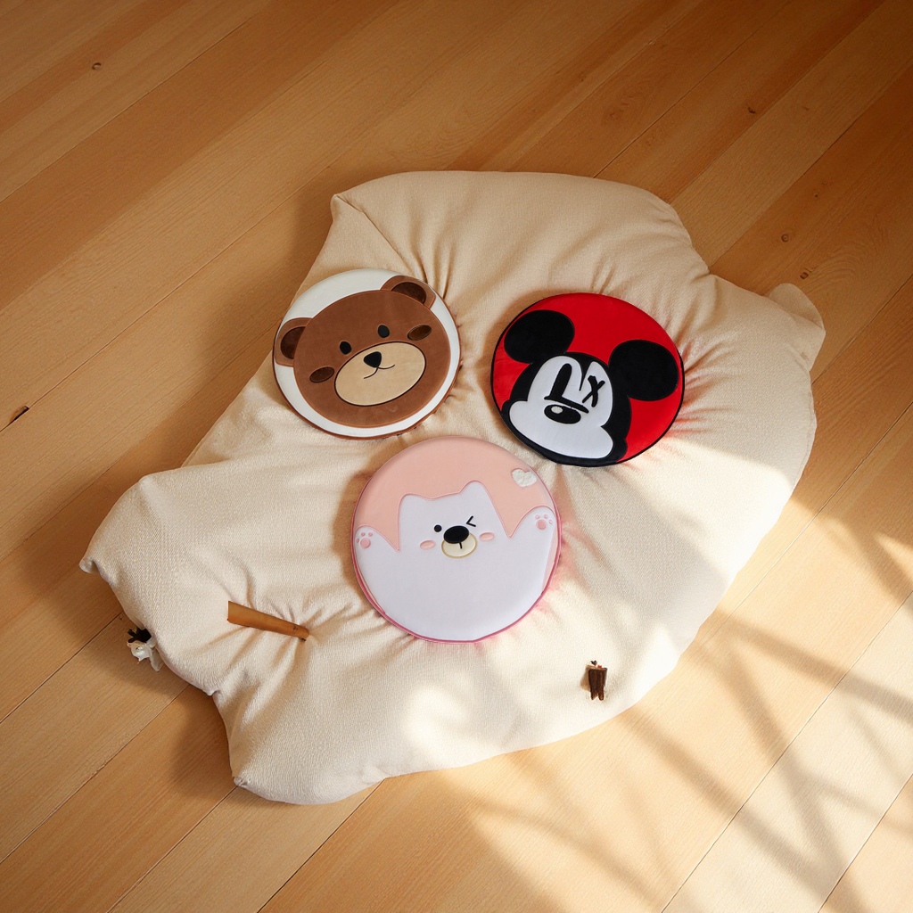 New Japanese-style round tatami seat cushions, cartoon memory foam cushions, office and home floor cushions, chair cushions, and buttock cushions Specification image