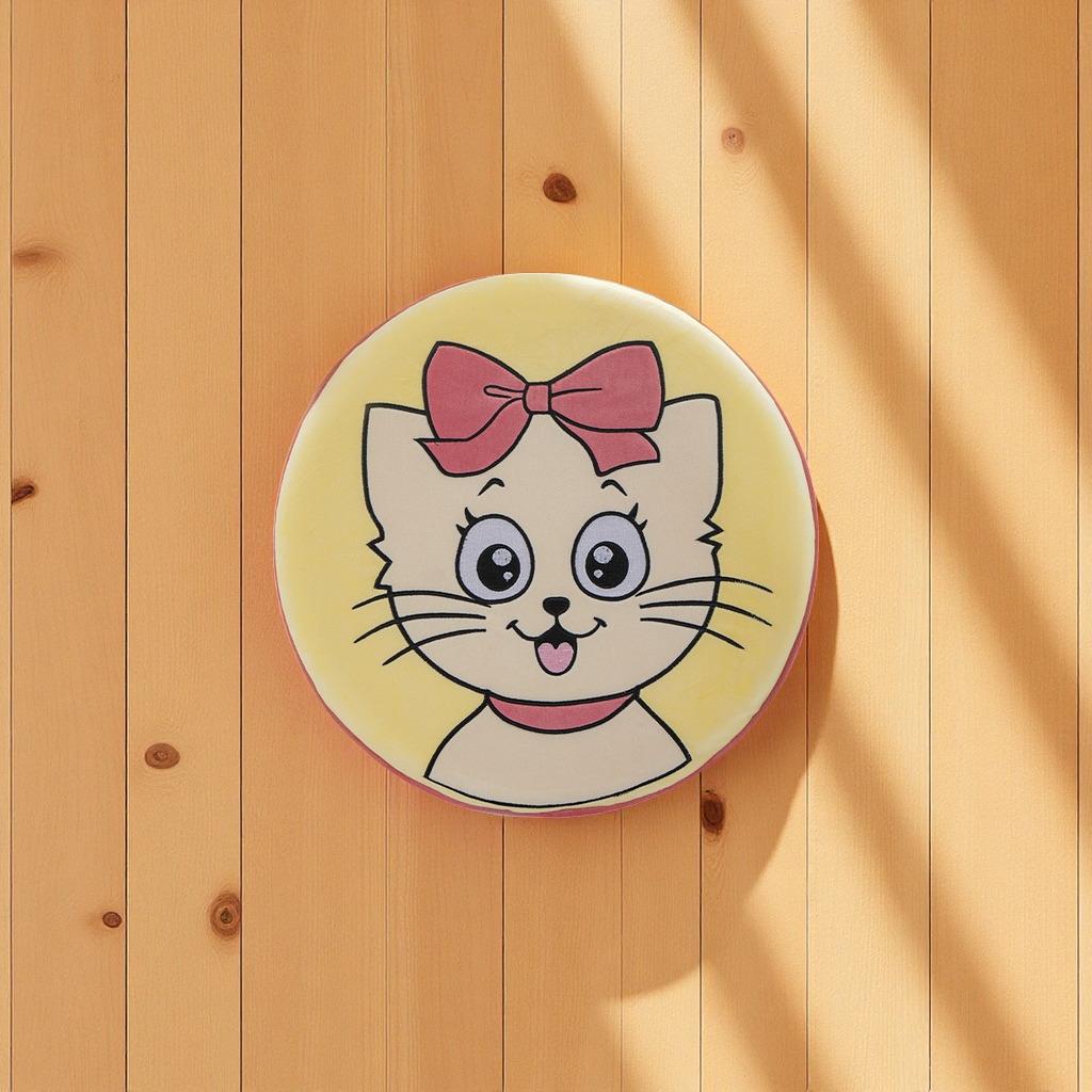 New Japanese-style round tatami seat cushions, cartoon memory foam cushions, office and home floor cushions, chair cushions, and buttock cushions Item Picture