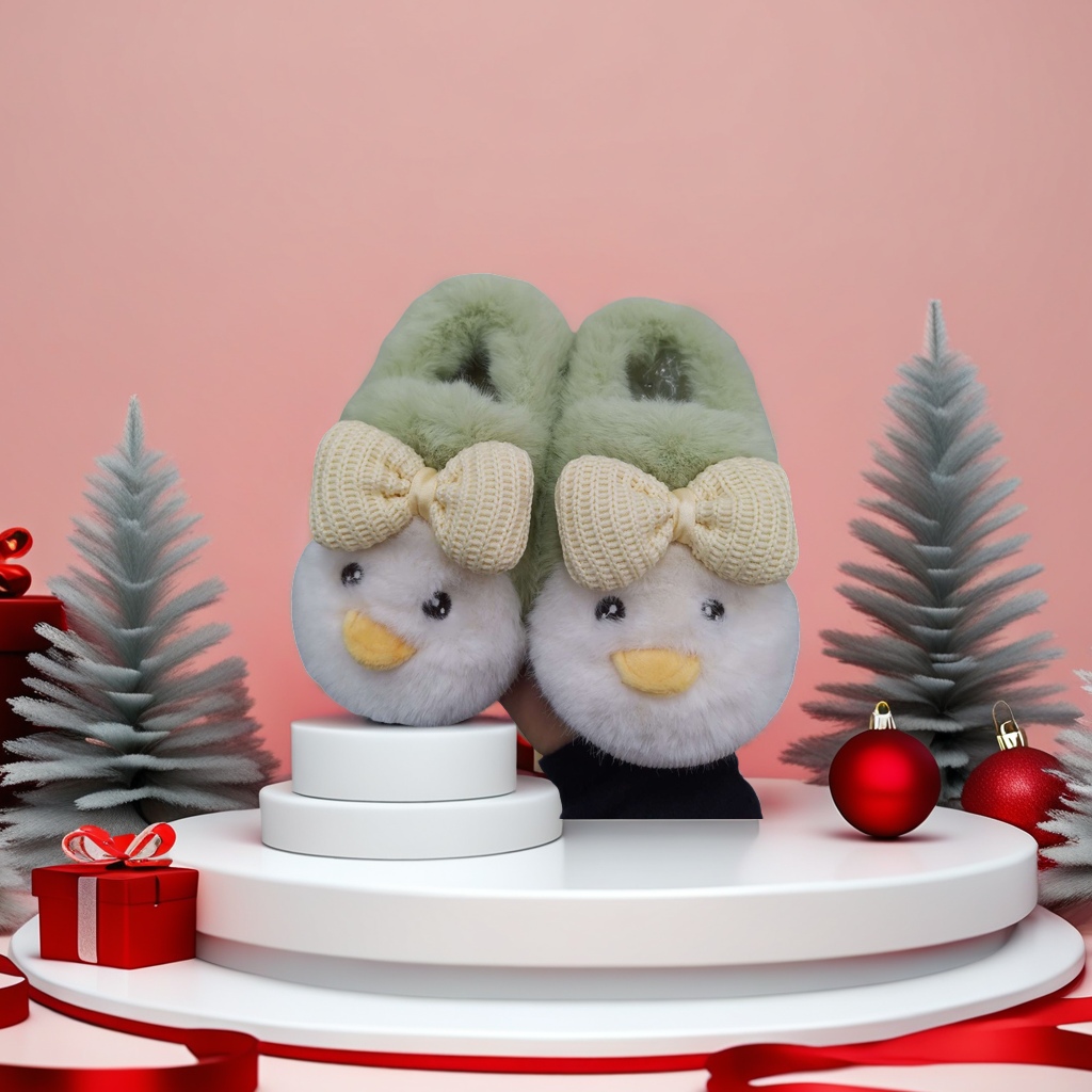 室内保暖儿童棉鞋，卡通，防滑，舒适，保暖，时尚，潮流，号码15—21细节图