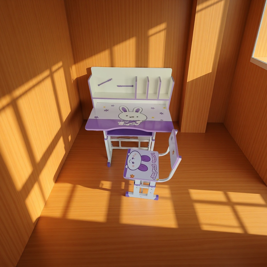 学习课桌椅白底实物图