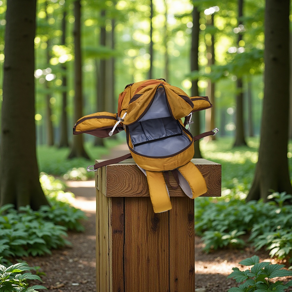 Outdoor sports picnic backpack, large-capacity water-resistant hiking and mountain climbing backpack, lightweight outdoor bag for leisure travel Application Scenario
