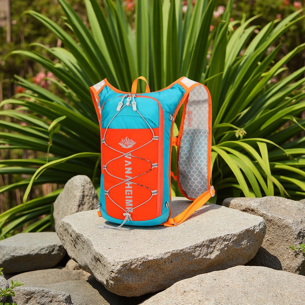 New cycling, sports, marathon folding backpack, outdoor hiking and mountain climbing portable water bag, off-road skin bag, umbrella, multi-functional backpack Item Picture