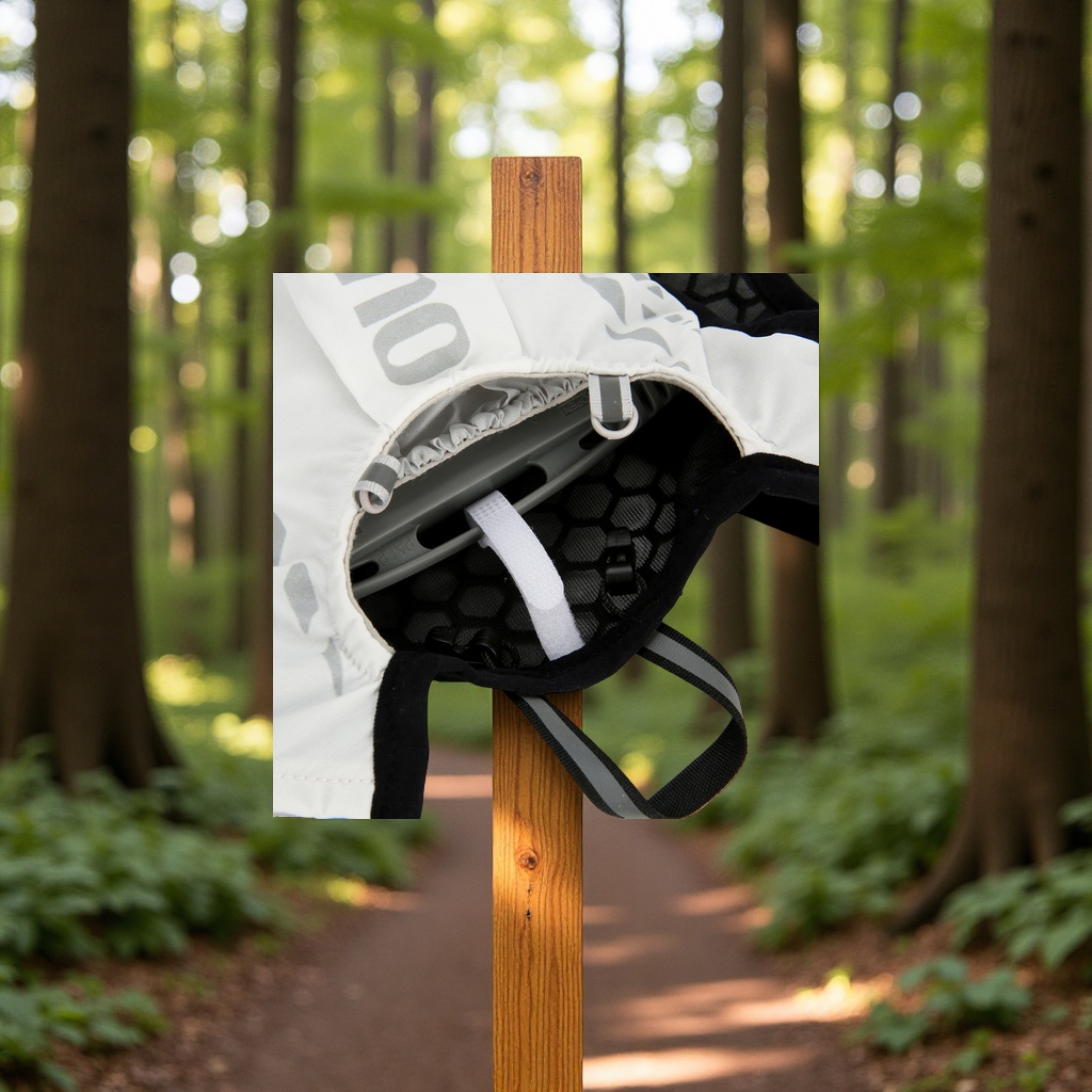 Cycling vest, outdoor trail running backpack, lightweight water bag, color-blocking trendy sports backpack Application Scenario