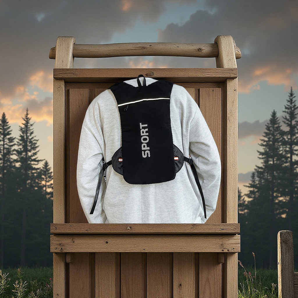 Multi-functional mountain climbing backpack, outdoor sports cycling vest backpack, large-capacity lightweight running and cross-country water bag backpack, sports backpack details Picture