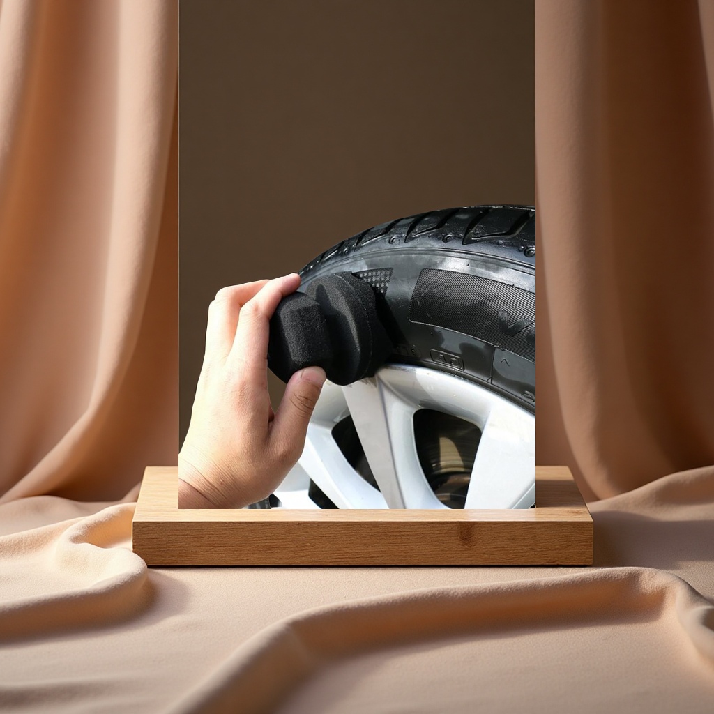 Car beauty waxing and polishing wheels, self-adhesive wool wheels, sponge wheels, polishing machines, sponge balls, polishing discs, car cleaning tools details Picture