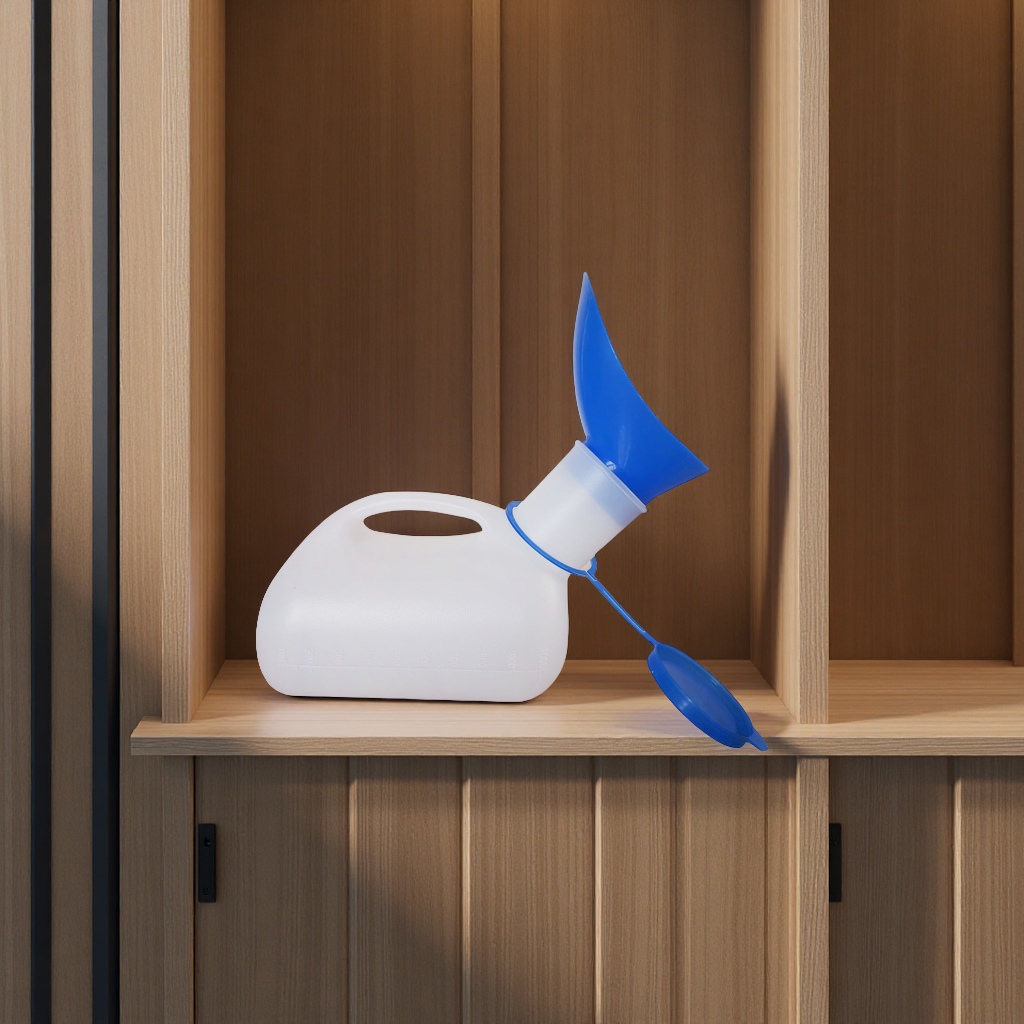 厂家供应1000ML男女通用车载尿壶配接口儿童老人吹塑容器实用便携