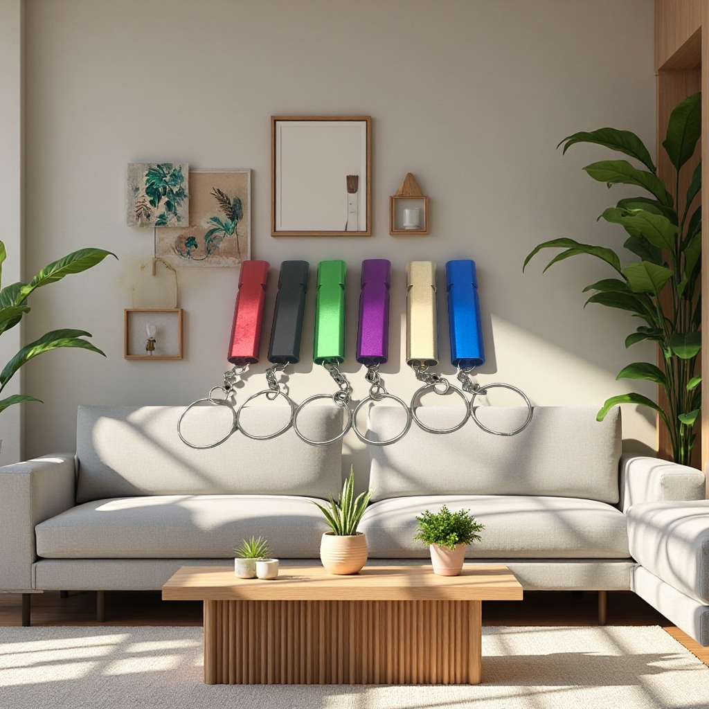 救生哨白底实物图