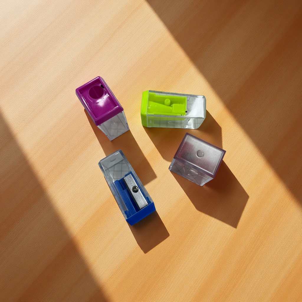 三菱uni学生便携转笔刀DPS-101PLT简约削笔器适用打火机款