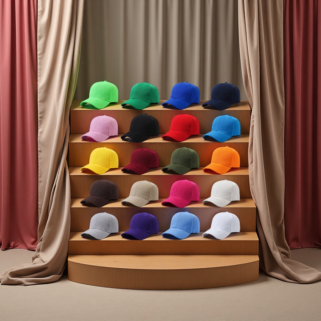 定制光板成人棒球帽儿童鸭舌帽纯色印logo工作帽服装配饰