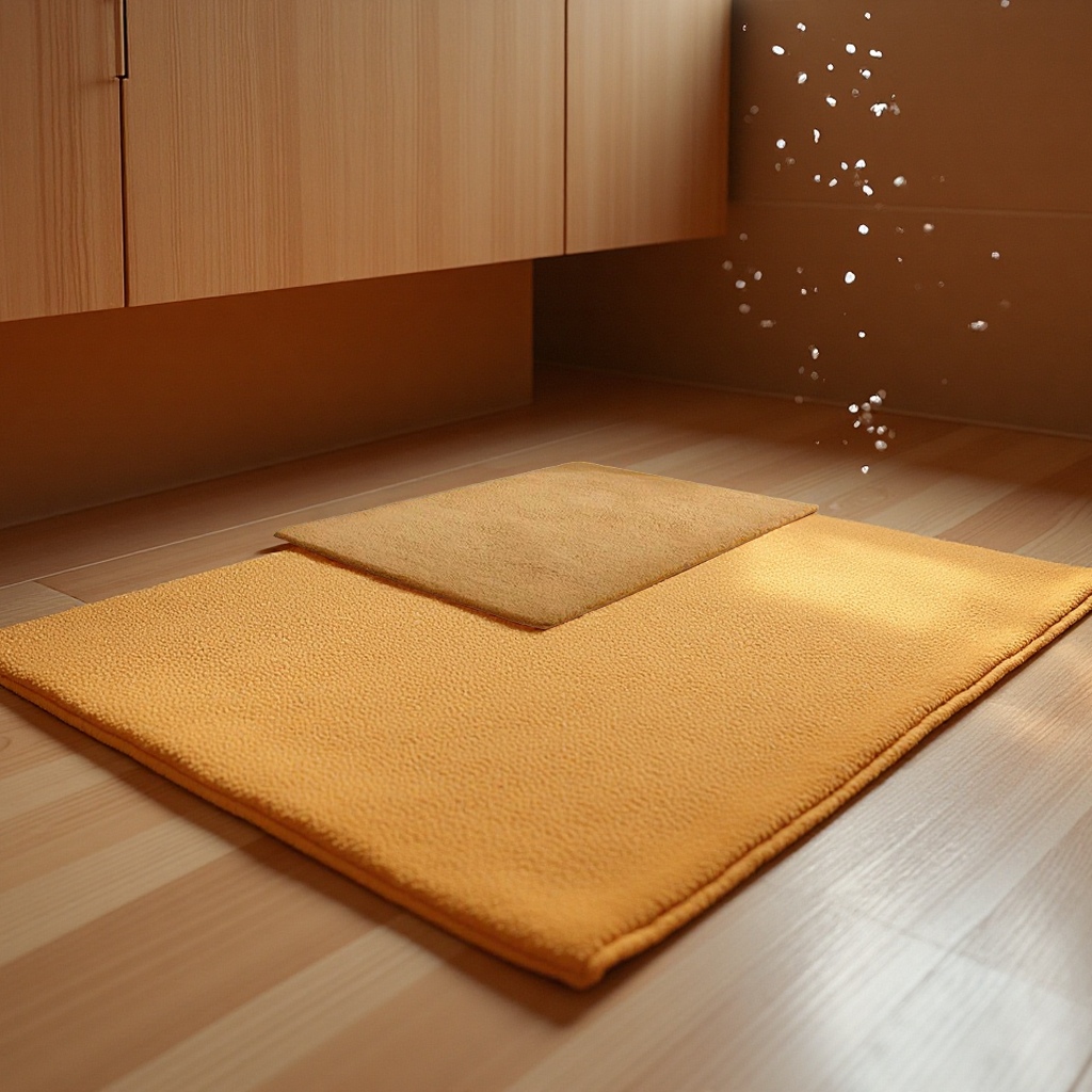 Solid color anti-slip floor MATS for home use, bedroom door floor MATS, living room absorbent, bathroom, kitchen and toilet carpets, versatile options Item Picture