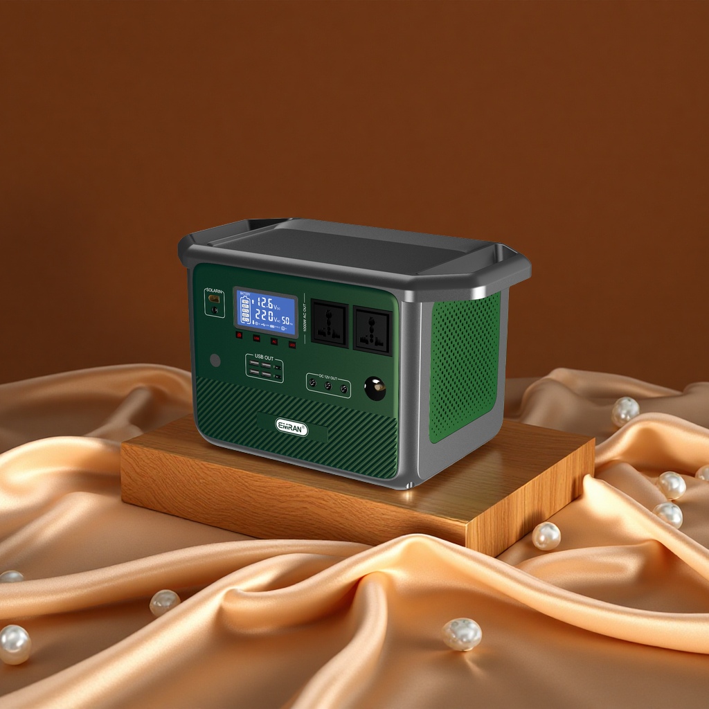 Energy Storage Cross-border E-commerce Power Adapter 12.8V100AH Portable large-capacity power bank Specification image