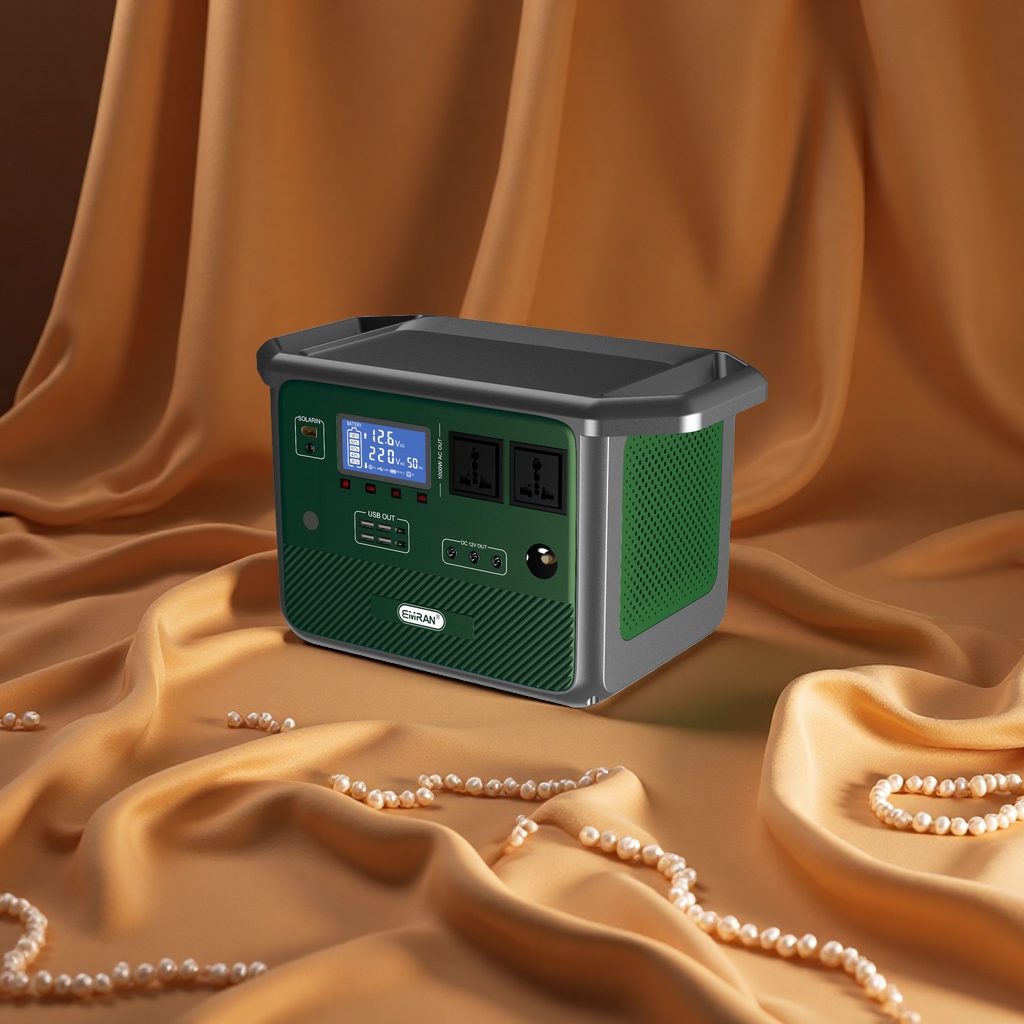 Energy Storage Cross-border E-commerce Power Adapter 12.8V100AH Portable large-capacity power bank details Picture