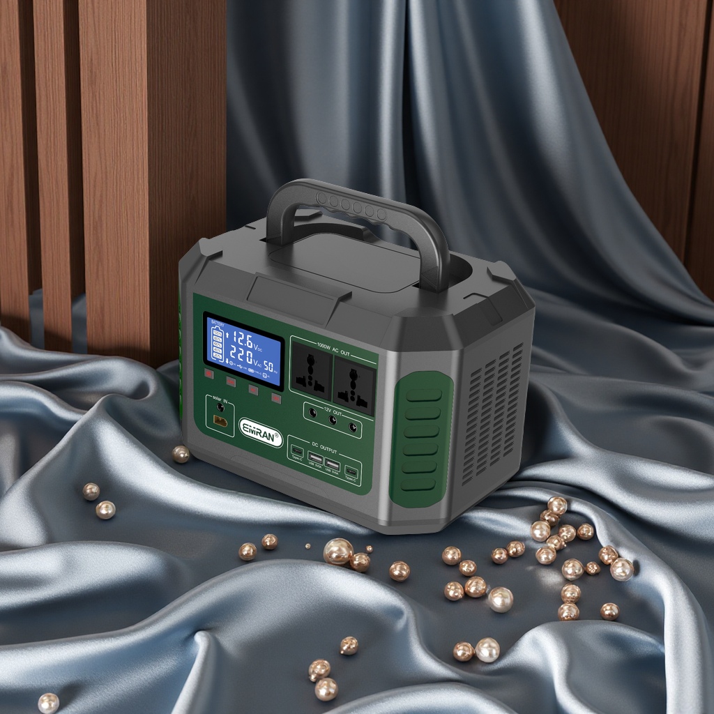 储能跨境电商搭电宝12.8V100AH大容量便携移动电源适配器充电宝