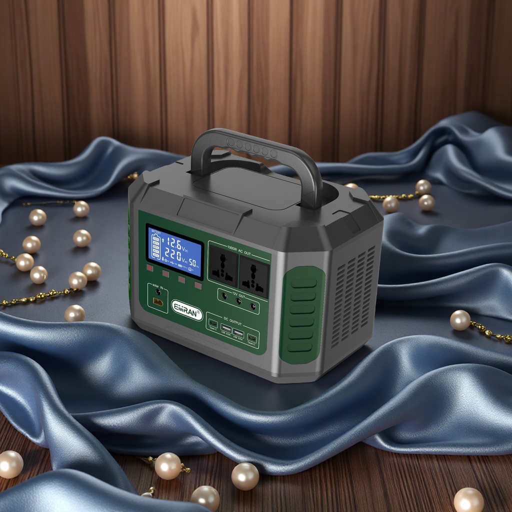 Energy Storage Cross-border E-commerce Power Adapter 12.8V100AH large-capacity portable power bank Specification image