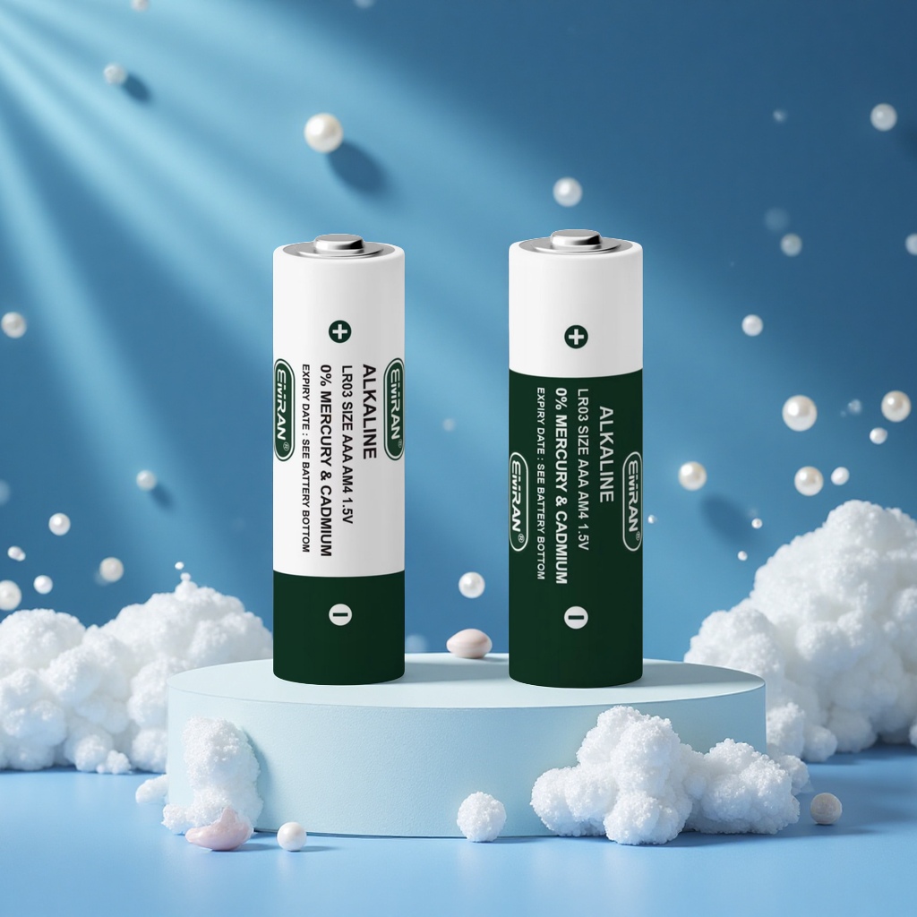 4-piece alkaline portable long-lasting high-performance dry battery, suitable for household appliances Application Scenario