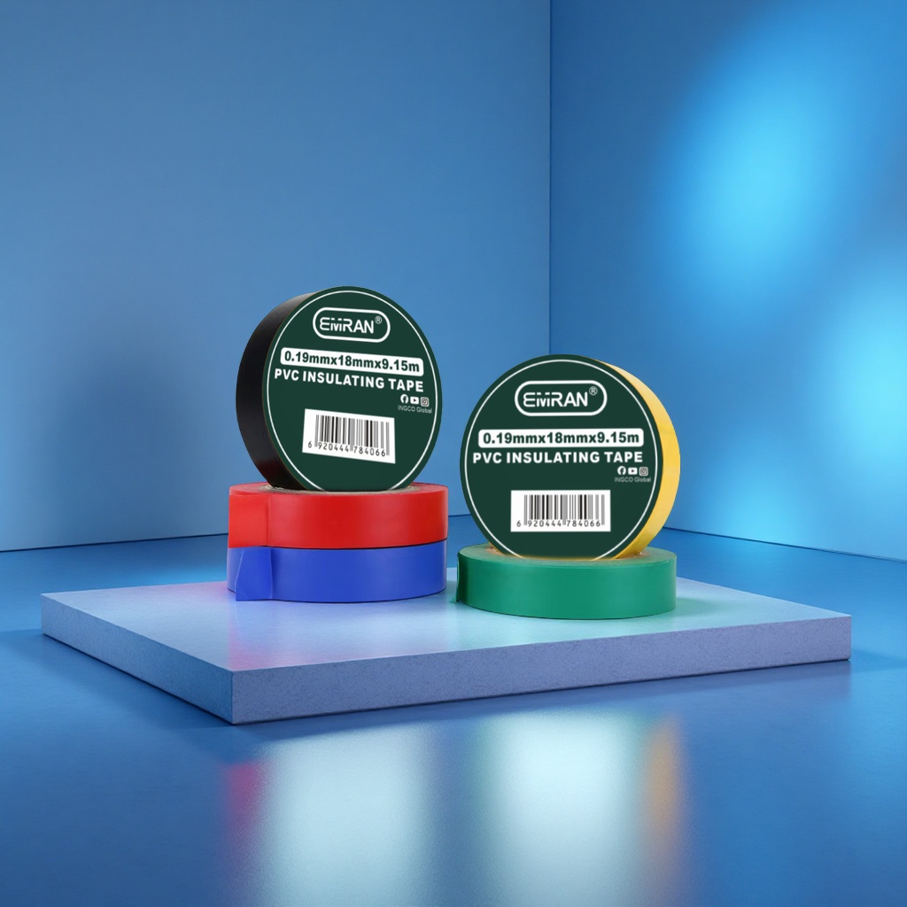 PVC flame-retardant high-temperature resistant electrical tape, fireproof insulating tape, safe and reliable, 50mm wide Specification image