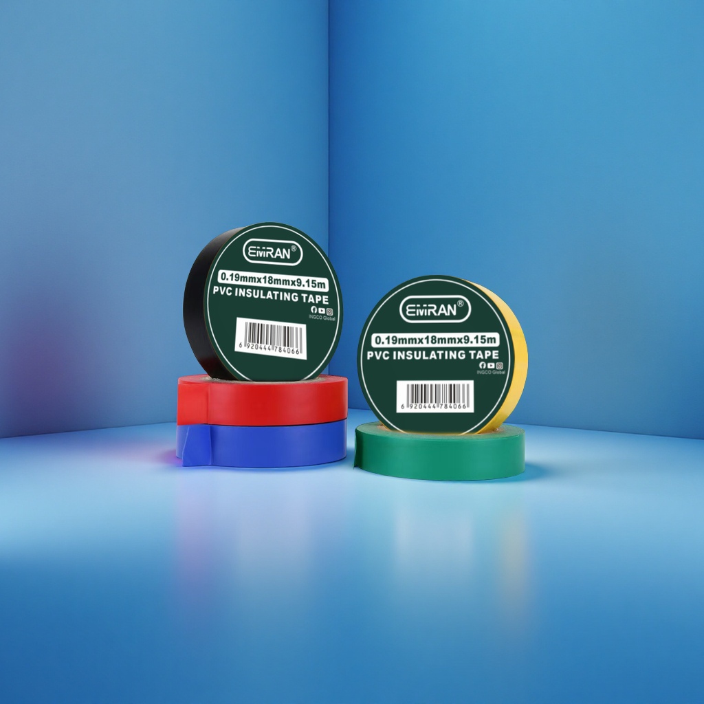 PVC flame-retardant high-temperature resistant electrical tape, fireproof insulating tape, safe and reliable, 50mm wide details Picture