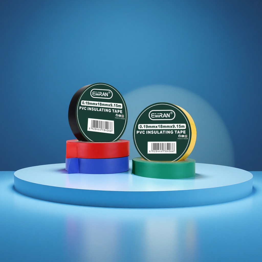 PVC胶布阻燃耐高温电工胶带防火绝缘胶带安全可靠50mm宽