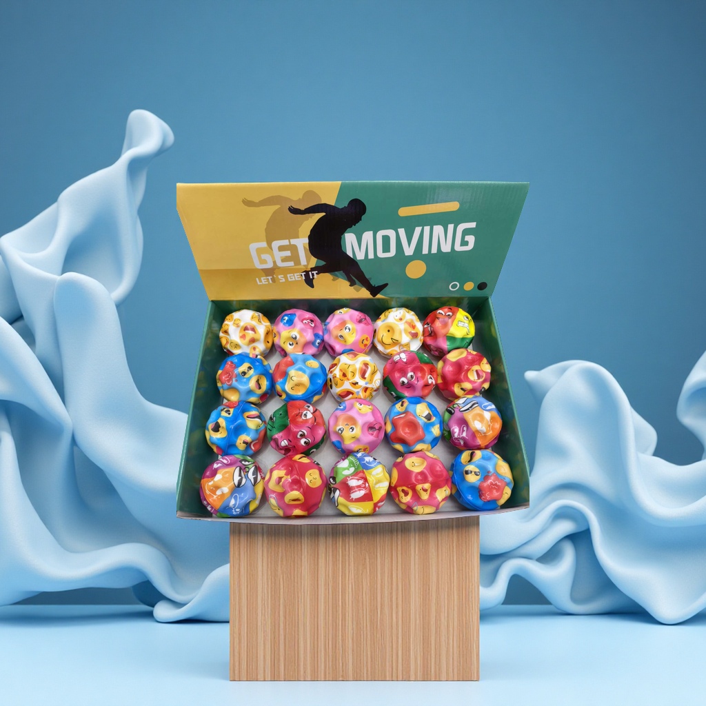 耐用高弹PU弹跳球趣味运动手感顺滑儿童成人休闲玩具70mm