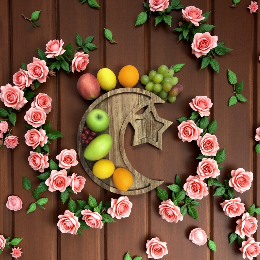 Acacia wood fruit tray, solid wood multi-functional fruit tray, home creative fruit tray, simple fruit tray, fruit storage tray Application Scenario