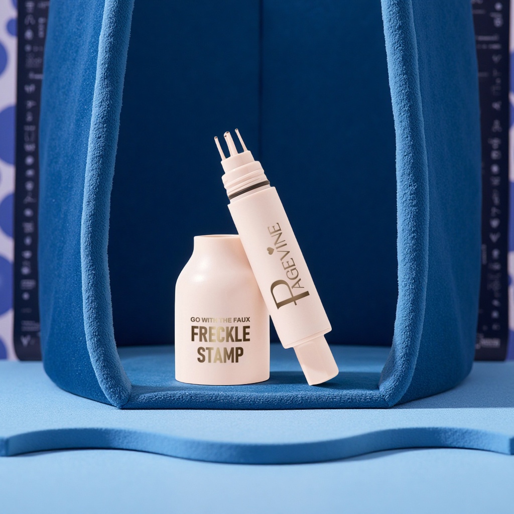 PAGEVINE跨境彩妆仿真印章雀斑笔不易掉色外贸爆款美容点斑唇线笔