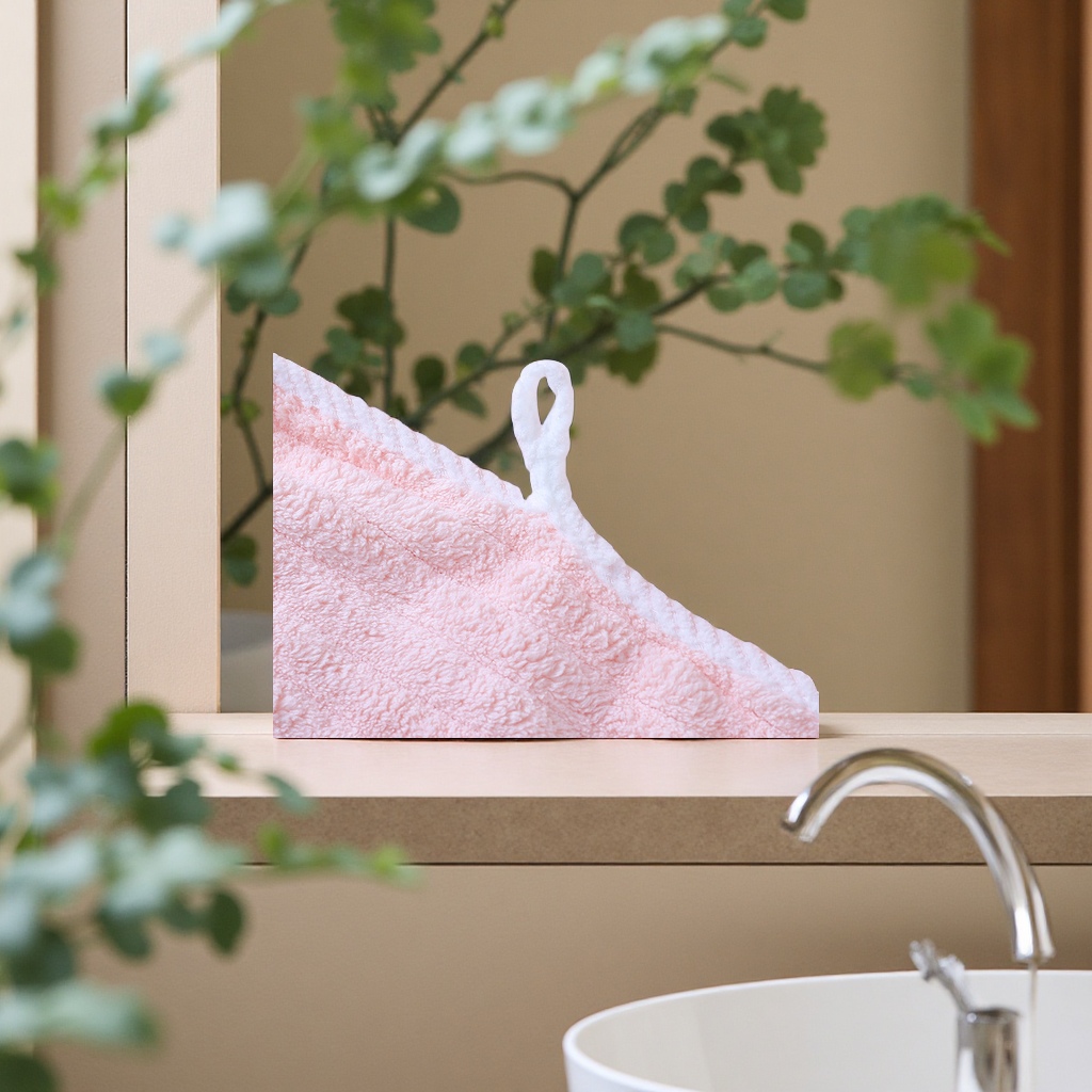 Coral fleece candy strip hand towels, absorbent soft, thickened household towels, wholesale and customization, super absorbent face towels, bath towels details Picture