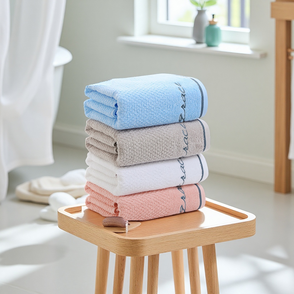 洁丽雅新疆棉浴巾成人纯棉柔软吸水全棉裹巾男女家用7254家纺毛巾面巾