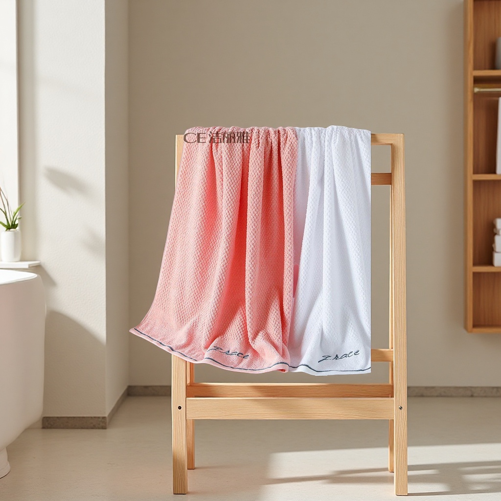 Jieliya Xinjiang Cotton Bath Towel, Adult pure Cotton Soft Absorbent all-cotton Wrap towel, Men's and women's household 7254 Home textile towel Face towel details Picture