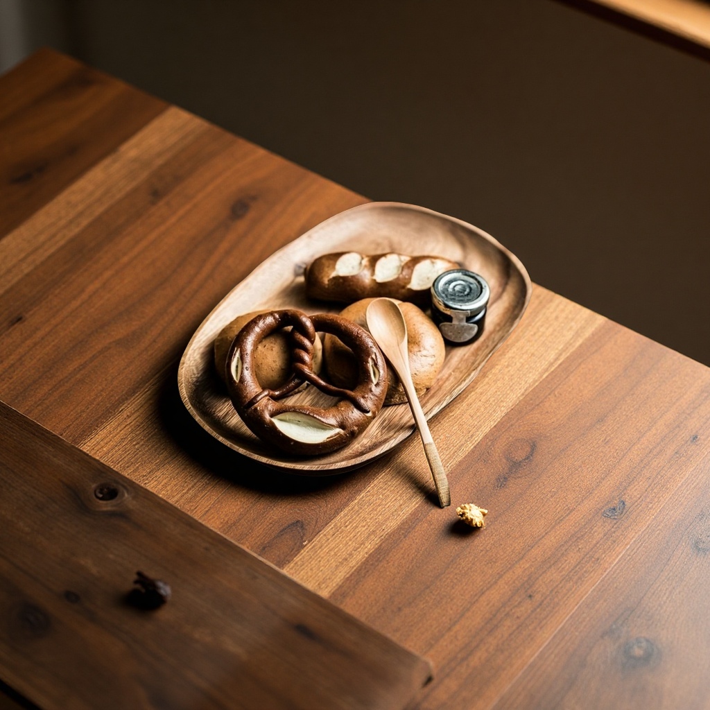 Japanese-style creative solid wood rectangular tea tray, home coffee and snack tray, acacia wooden tableware, afternoon tea supplies Application Scenario