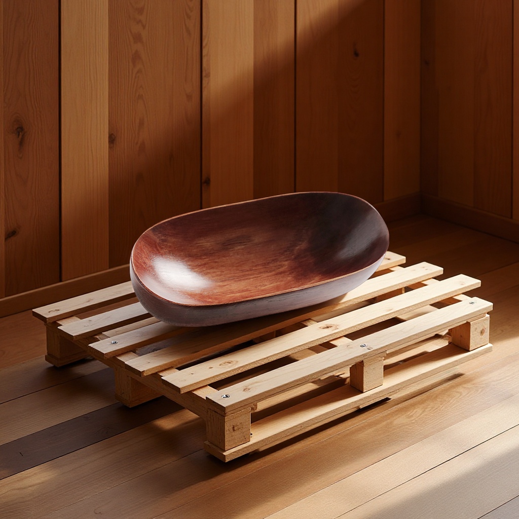 Japanese-style creative wooden boat-shaped tea tray, solid wood sushi and fruit plate, hotel dried fruit towel tray, tableware bowl Item Picture