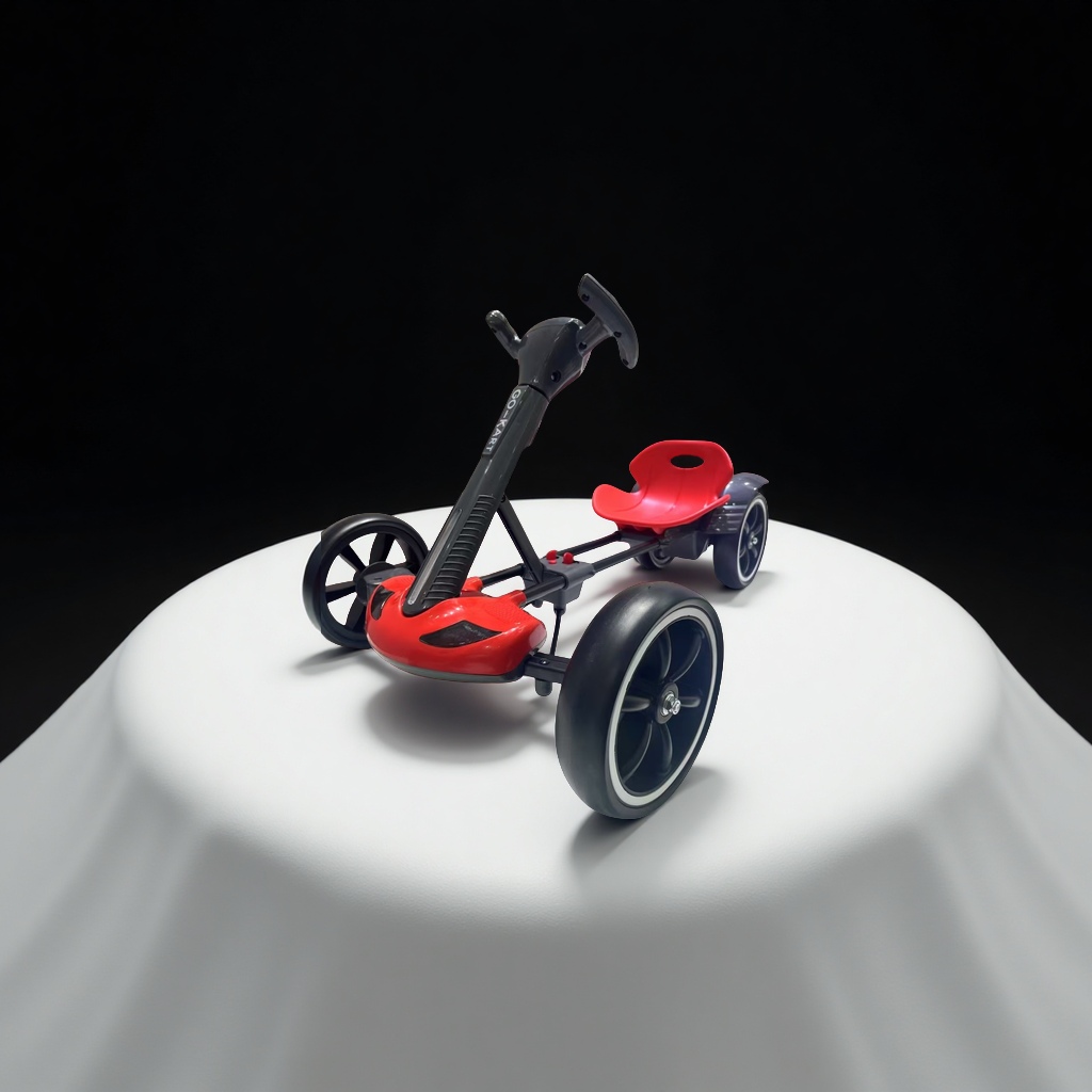 儿童卡丁车安全耐用充气轮胎适合室内外娱乐家庭亲子玩具