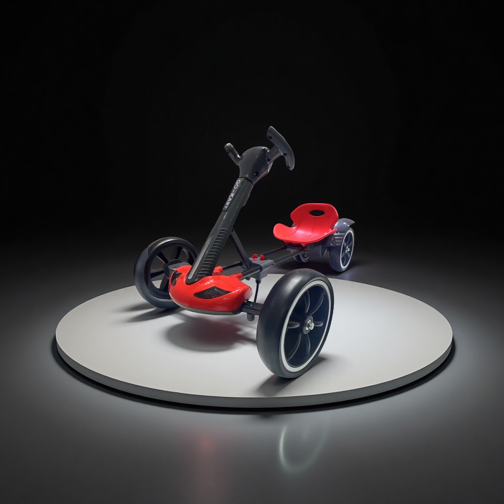 Children's go-karts, safe and durable pneumatic tires, are suitable for indoor and outdoor entertainment, family and parent-child toys Application Scenario