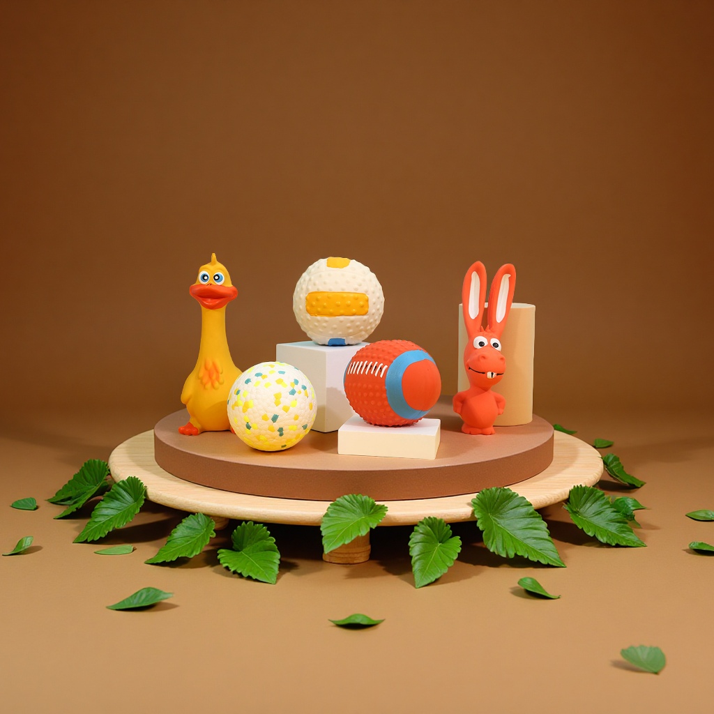 宠物乳胶玩具橄榄球足球发声耐咬宠物狗玩具批发公仔娃娃其他款